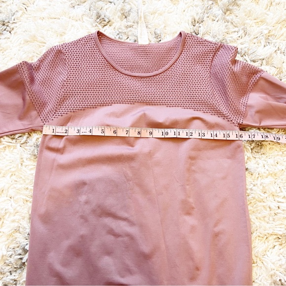 Fabletics | Musetta Long Sleeve Mesh Top Size Large - Picture 10 of 10